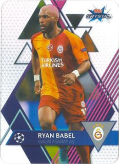 Ryan Babel Galatasaray AS 2019/20 Topps Crystal Champions League Base card #97